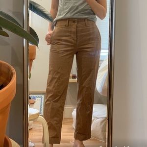 Everlane straight leg chino size 0 Brown/ Tan